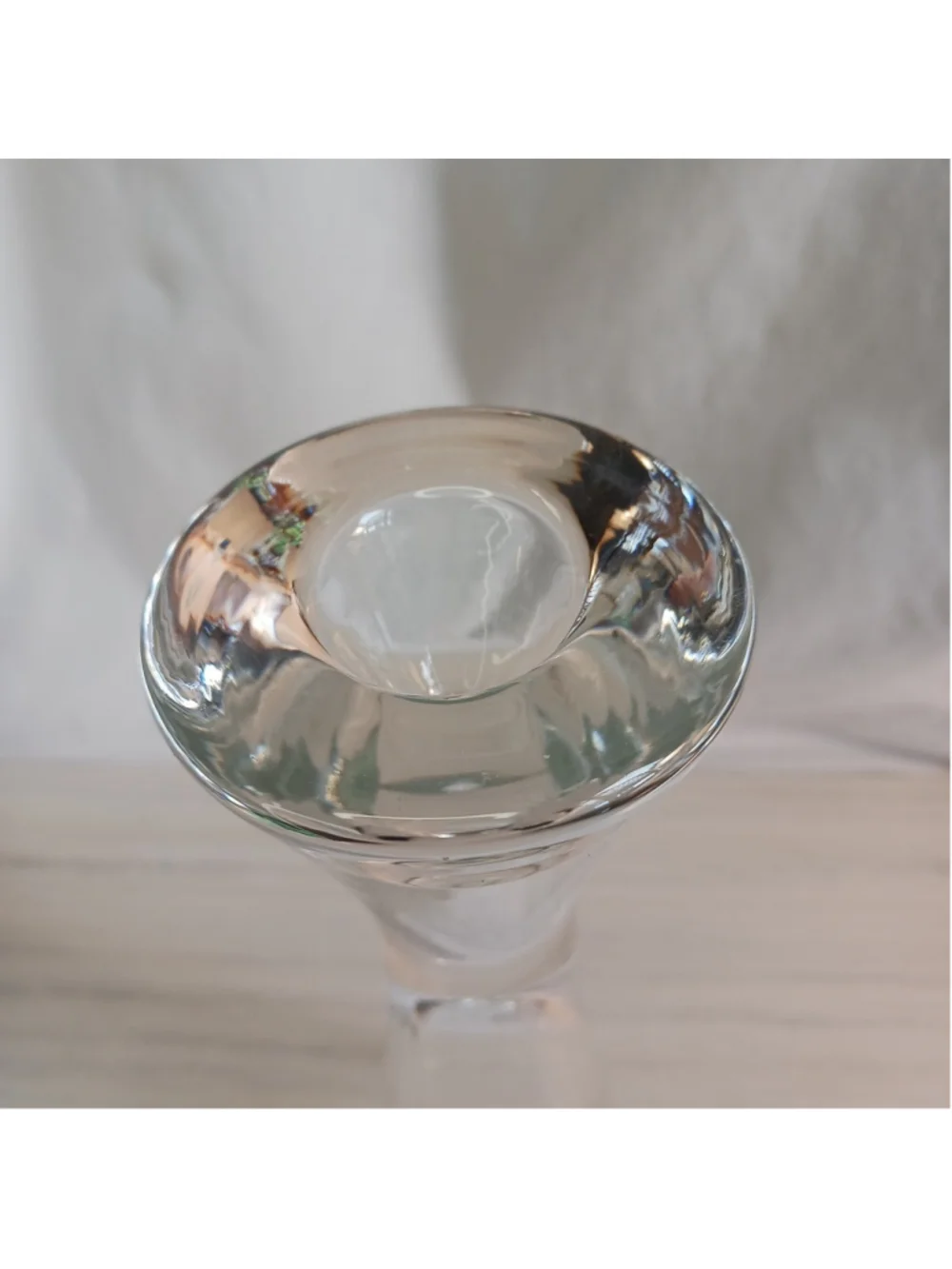 TOM DIXON Tank Champagne Crystal Glass 10.5 Inch